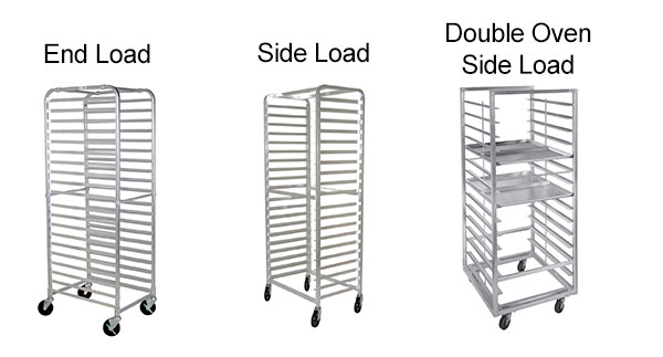 Side Load, End Load, and Double Side Load Oven Racks