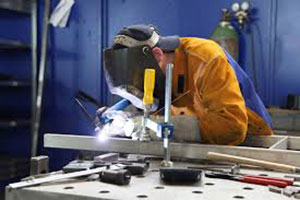 Welder at Work